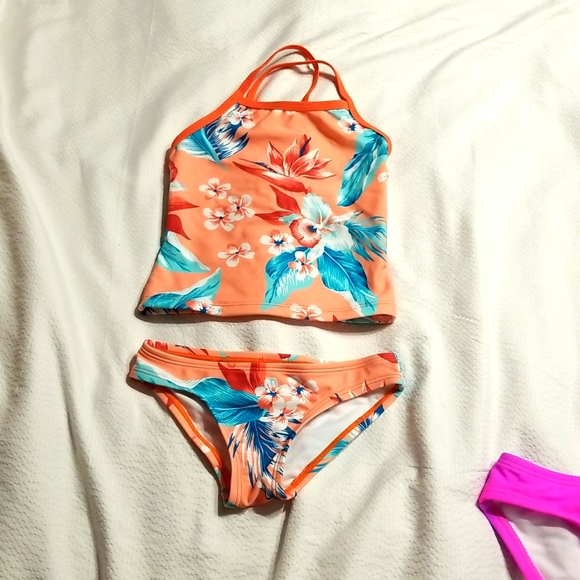 GIRLS KANU SURF TANKINI SWIM SUIT SIZE 3 - Picture 1 of 8